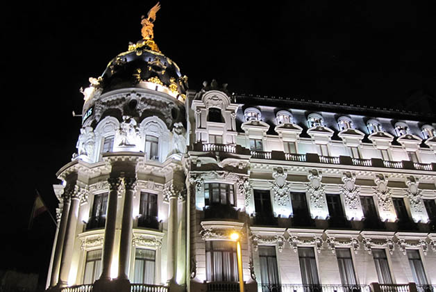 Edificio Metrópolis, uno de los más emblemáticos de la Gran Vía. Foto © Patrick Mreyen