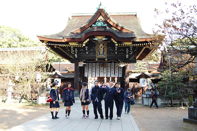 Santuario Kitano Tenmangū. Foto © Silvia Lucero