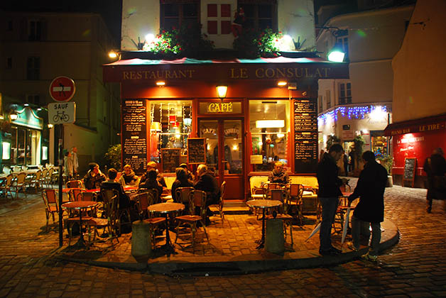 El bohemio barrio de Montmartre. Foto © Silvia Lucero