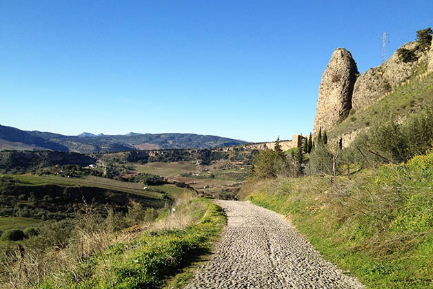 Ronda, Andalucía, tiene producción excelente de alimentos y vinos. Foto © Patrick Mreyen