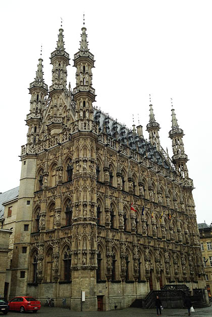 Ayuntamiento de Leuven. Foto © Patrick Mreyen