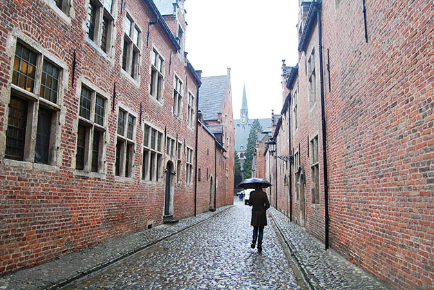 Calles del Groot Begijnhof. Foto © Silvia Lucero 