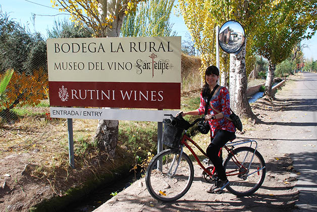 En bici por Maipú. Foto © Patrick Mreyen