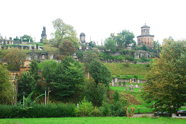 La Necrópolis de Glasgow. Foto © Silvia Lucero