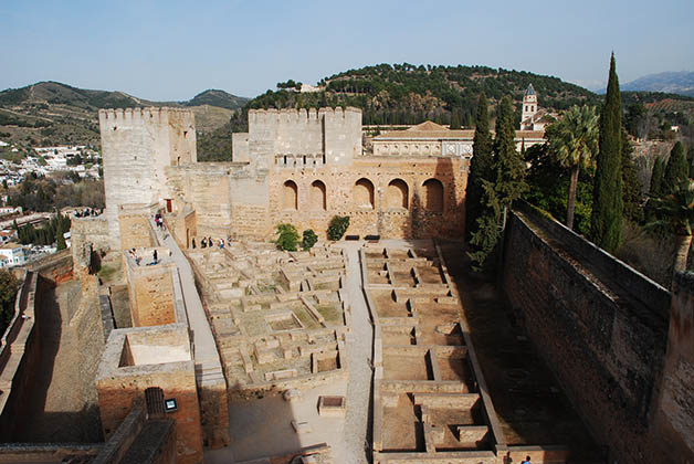 Alcazaba en la Alhambra. Foto © Patrick Mreyen