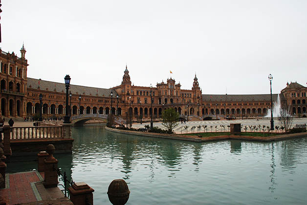 La impresionante Plaza de España. Foto © Patrick Mreyen