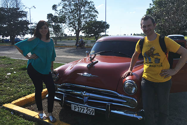 Así nos recibieron en La Habana. Foto © Silvia Lucero