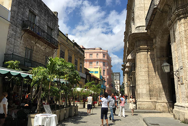 La Habana Vieja fue mi parte favorita de la ciudad. Foto © Silvia Lucero