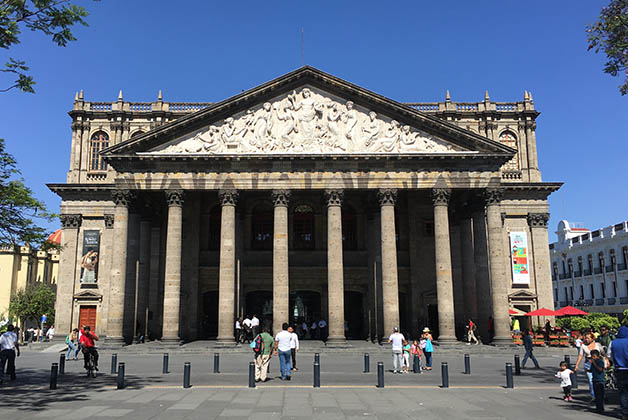 Teatro Degollado. Foto © Silvia Lucero