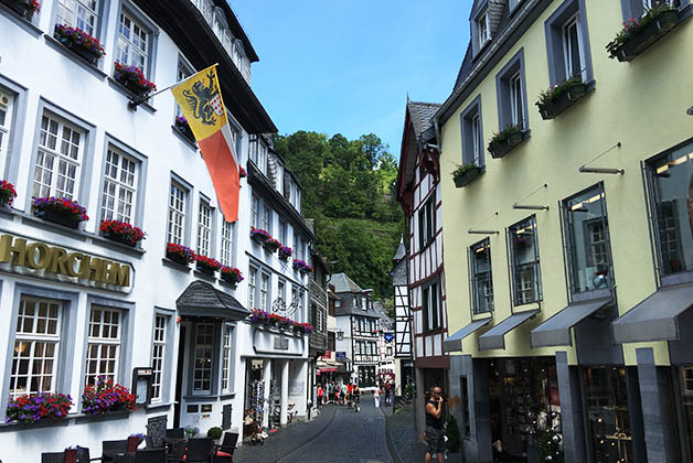 Me encantaron las callecitas de Monschau. Foto © Silvia Lucero