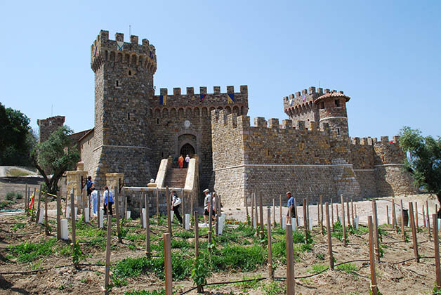 Castello di Amorosa, muy bonito, pero demasiado turístico. Foto © Patrick Mreyen