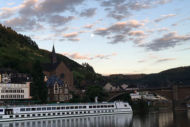 Nos tocó un atardecer precioso. Foto © Silvia Lucero