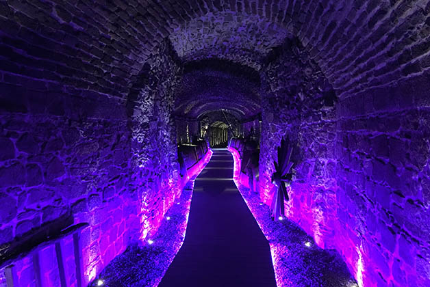 El primer túnel en exhibición. Foto © Silvia Lucero 