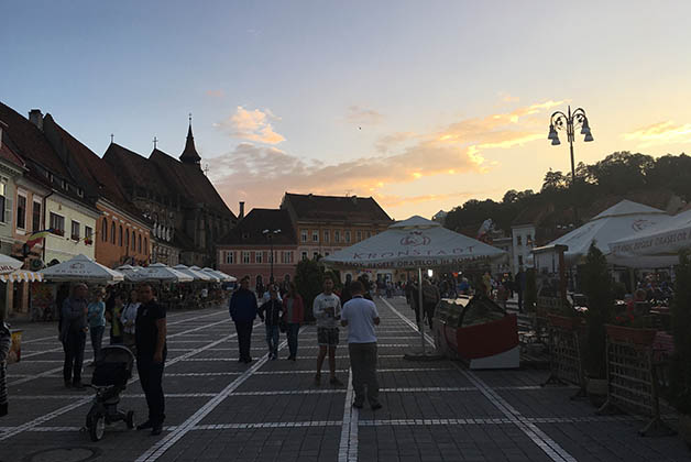 Centro histórico de Brasov. Foto © Silvia Lucero