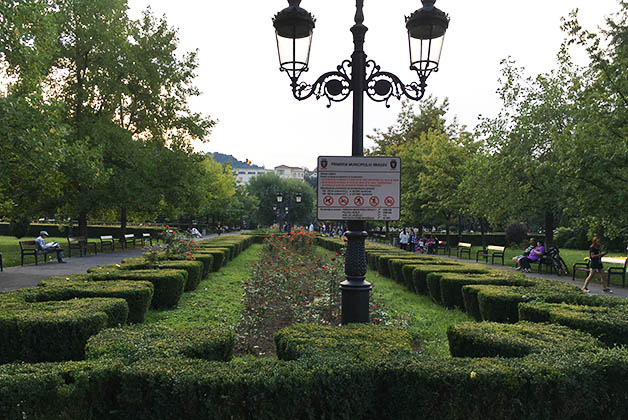 Parque en Brasov. Foto © Silvia Lucero