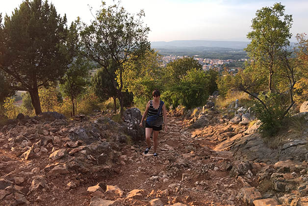 Finalmente subiendo el monte. Foto © Patrick Mreyen