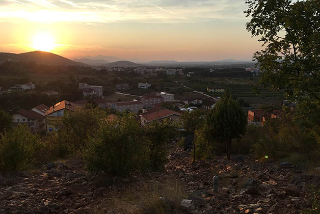 Atardecer en Medjugorje. Foto © Patrick Mreyen