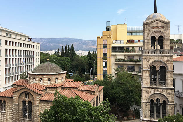 Nuestra vista desde el balcón. Foto © Patrick Mreyen