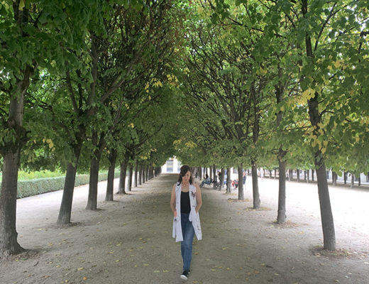 Jardines del Palais-Royal en París. Foto © La Trotamundos